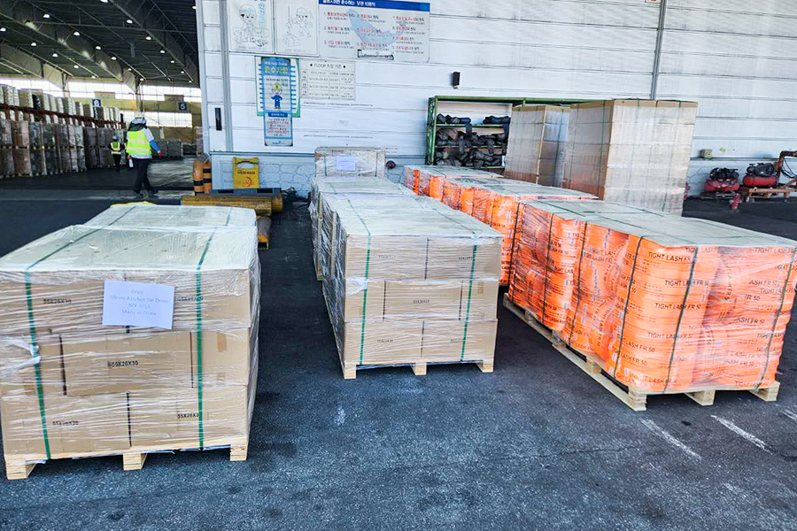 Systémové řešení od nafukovacích vaků po popruhy vyhrává objednávky materiálu na upevnění terminálů
